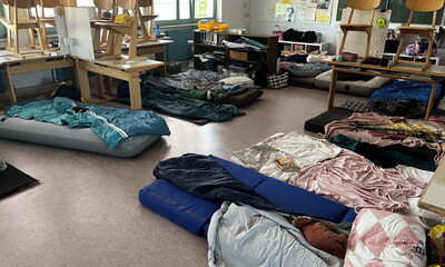 Wer geistert da durchs Schulhaus?
